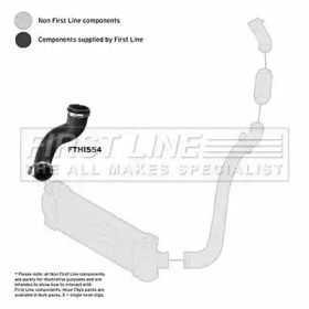 FIRST LINE fth1554 -  Трубка нагнетаемого воздуха